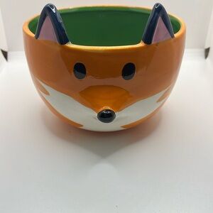 Fox 🦊 soup bowl , fair condition